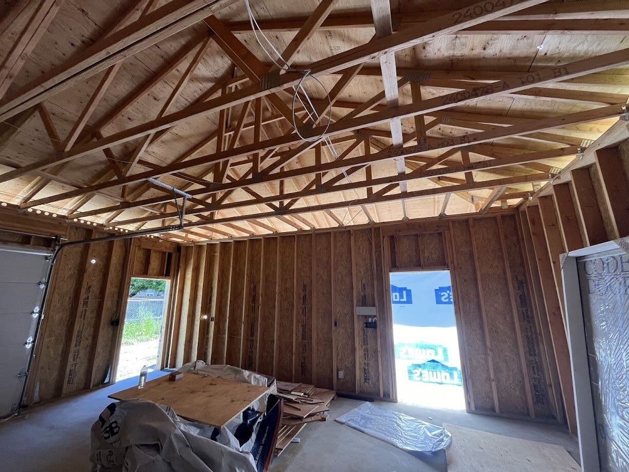 Garages architectural drafting service - Residential project in Tacoma, WA